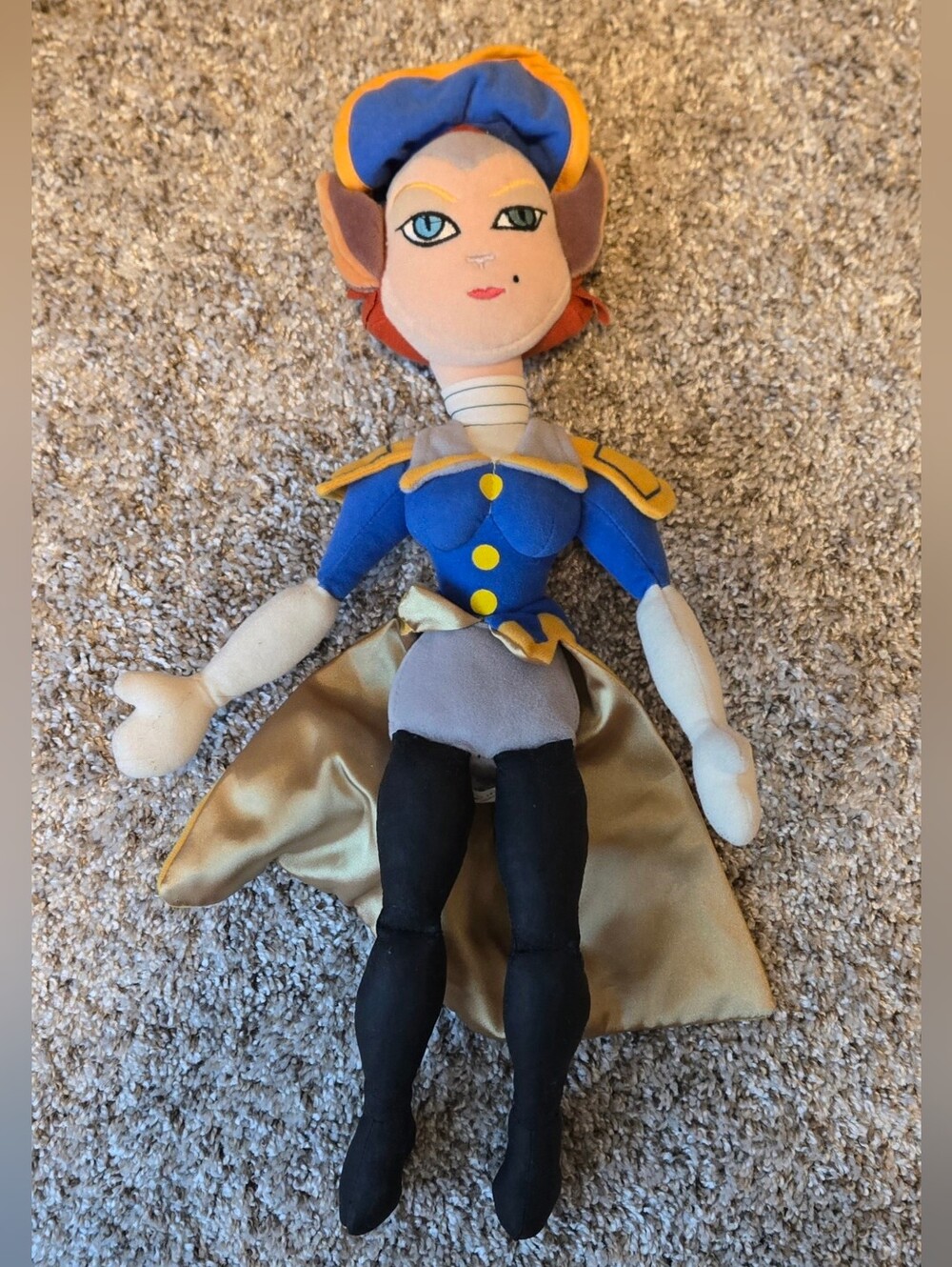 Disney Treasure Planet Captain Amelia Plush